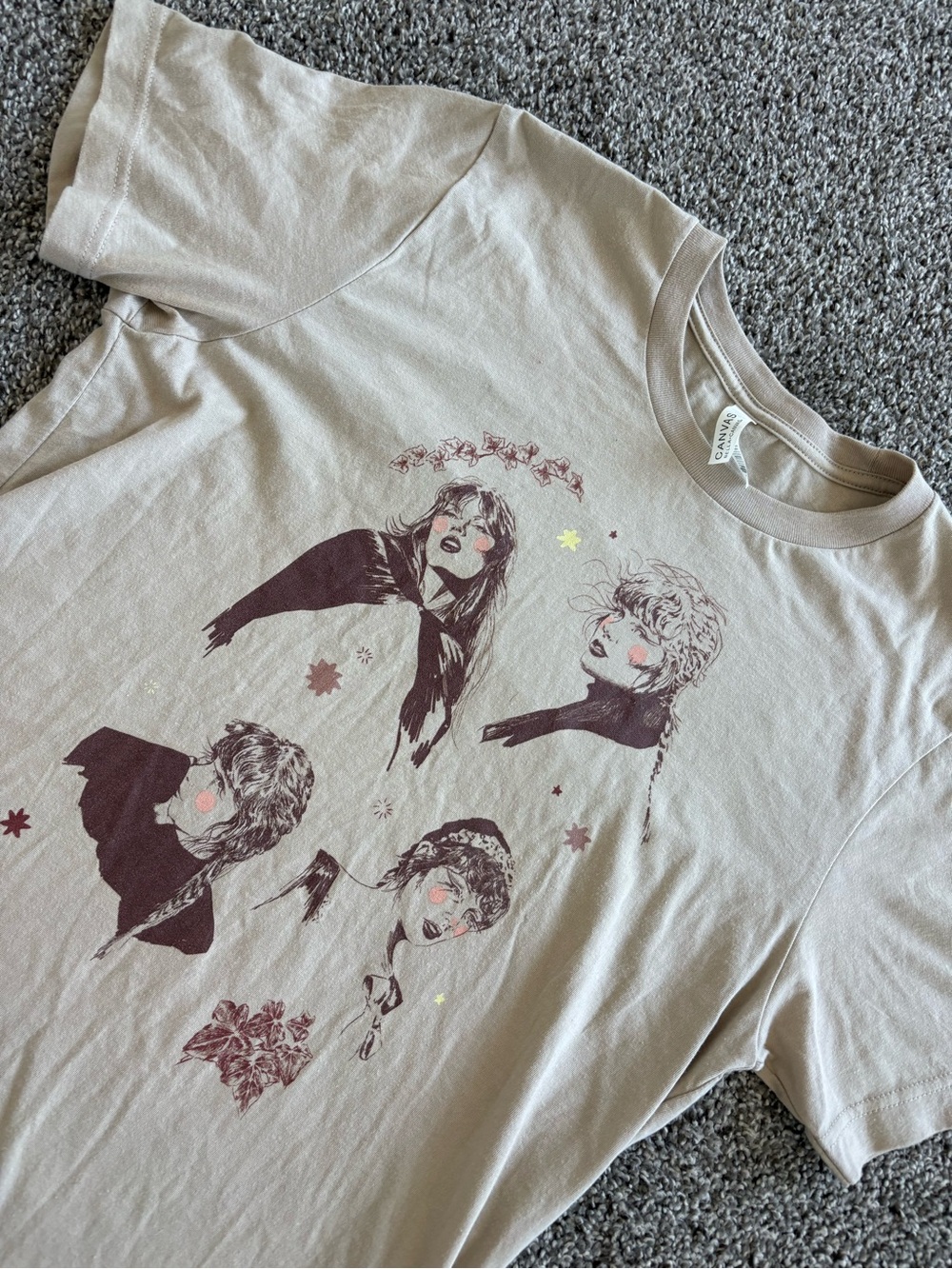 Taylor Swift Eras Tour Evermore Era Illustration Graphic Tee